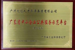 乐玩体育在线（中国）集团被认定为2022年广东省中小企业公共服务示范平台